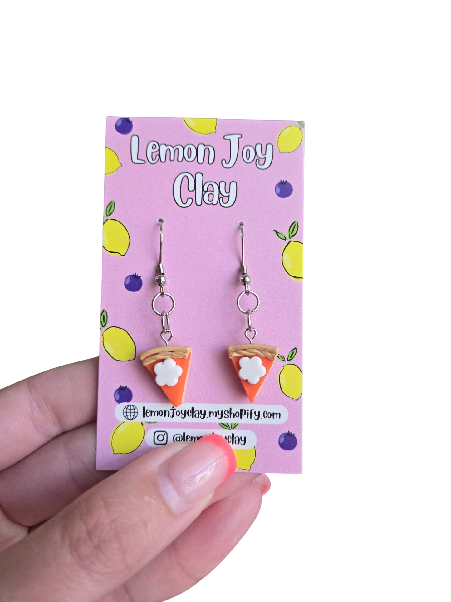 Pumpkin Pie Dangles