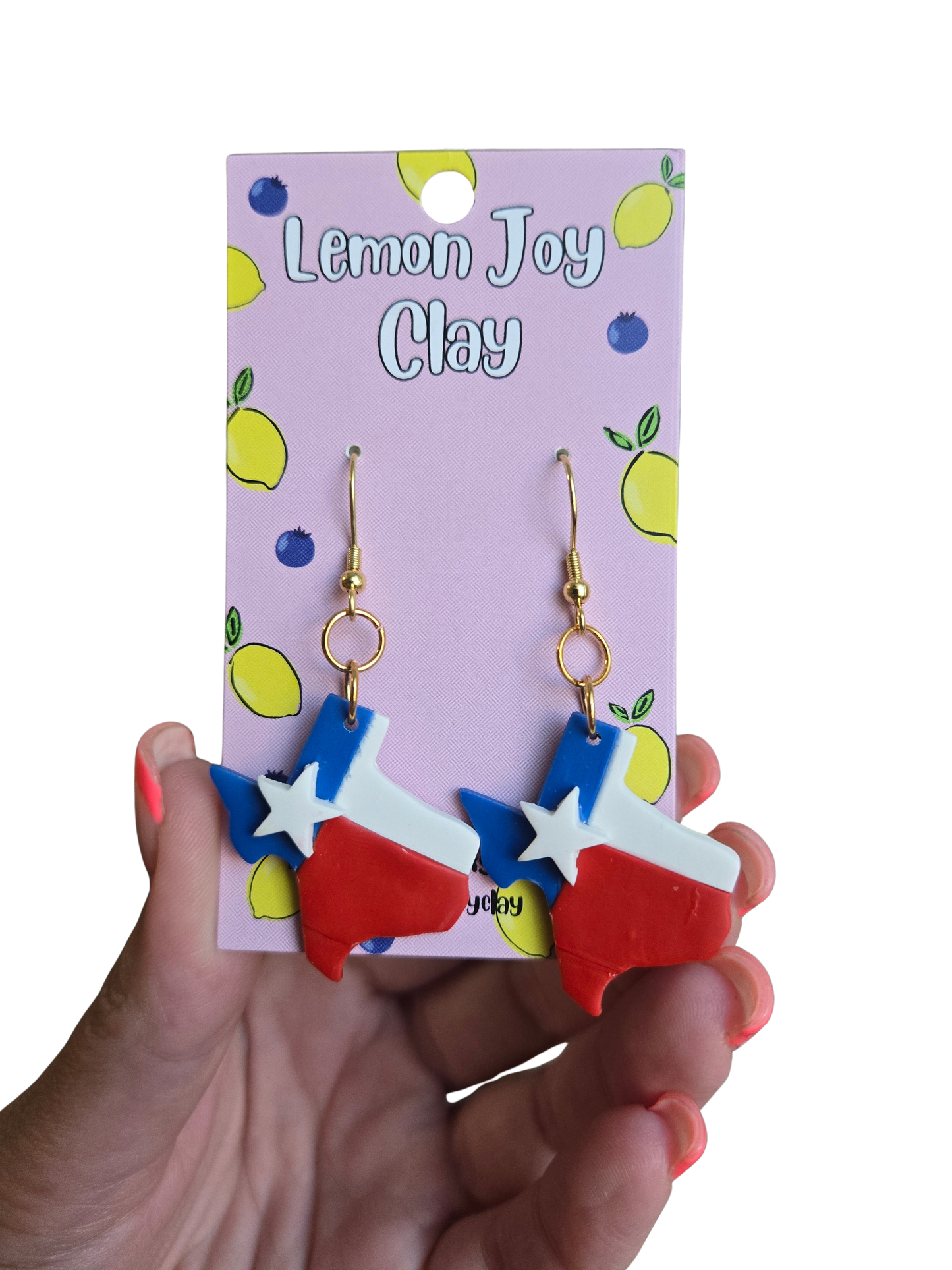 Texas Flag Dangles