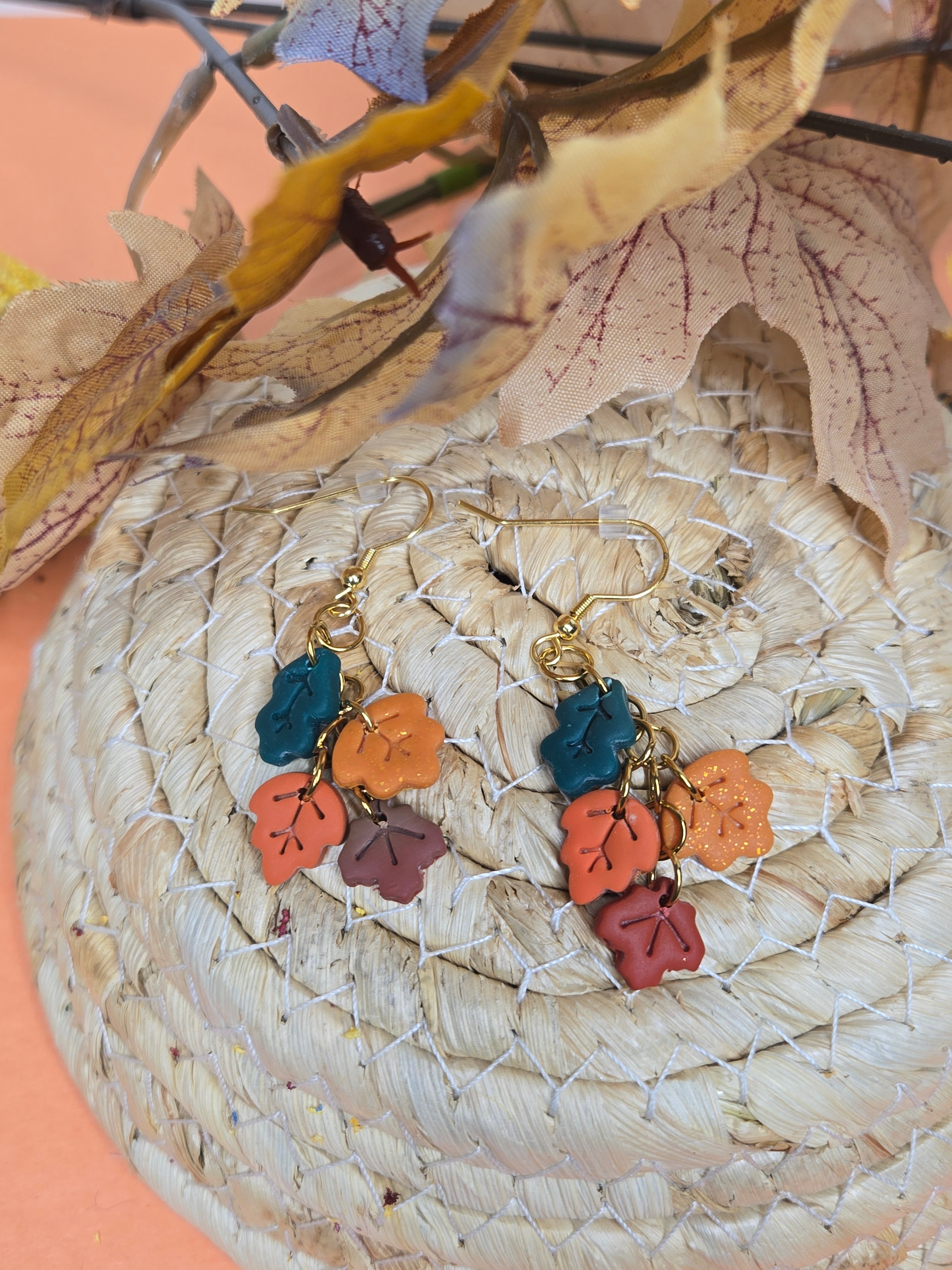 Autumn Leaf Dangles