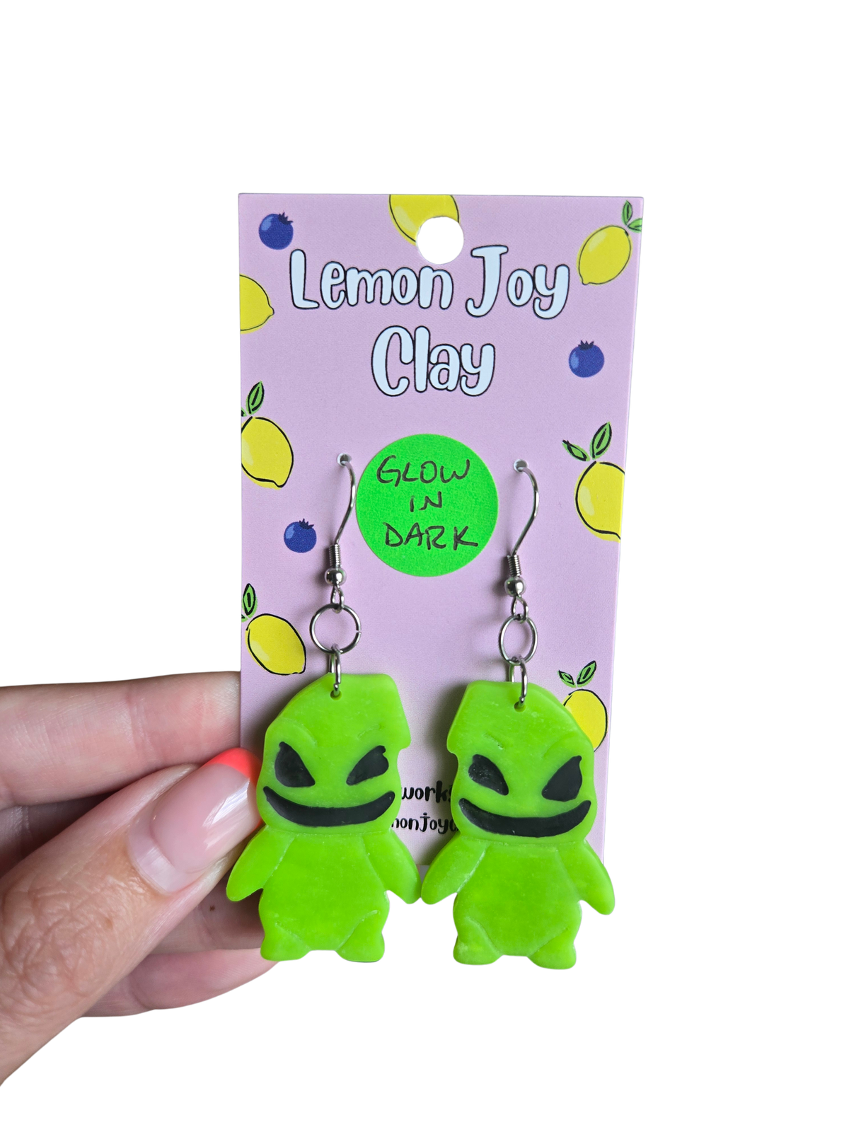 Boogie Man Dangles (Glow in the Dark)