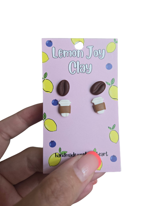 Coffee & Bean Stud Pack