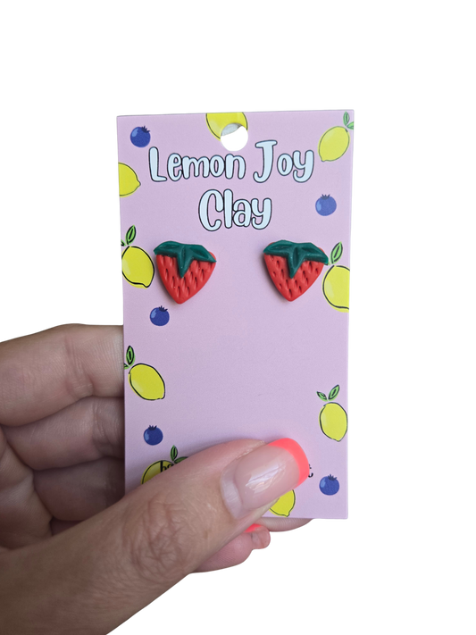 Strawberry Studs